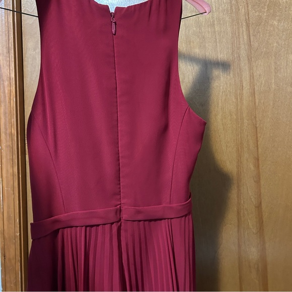 Azazie Bridesmaid Dress in Burgundy - Picture 4 of 6